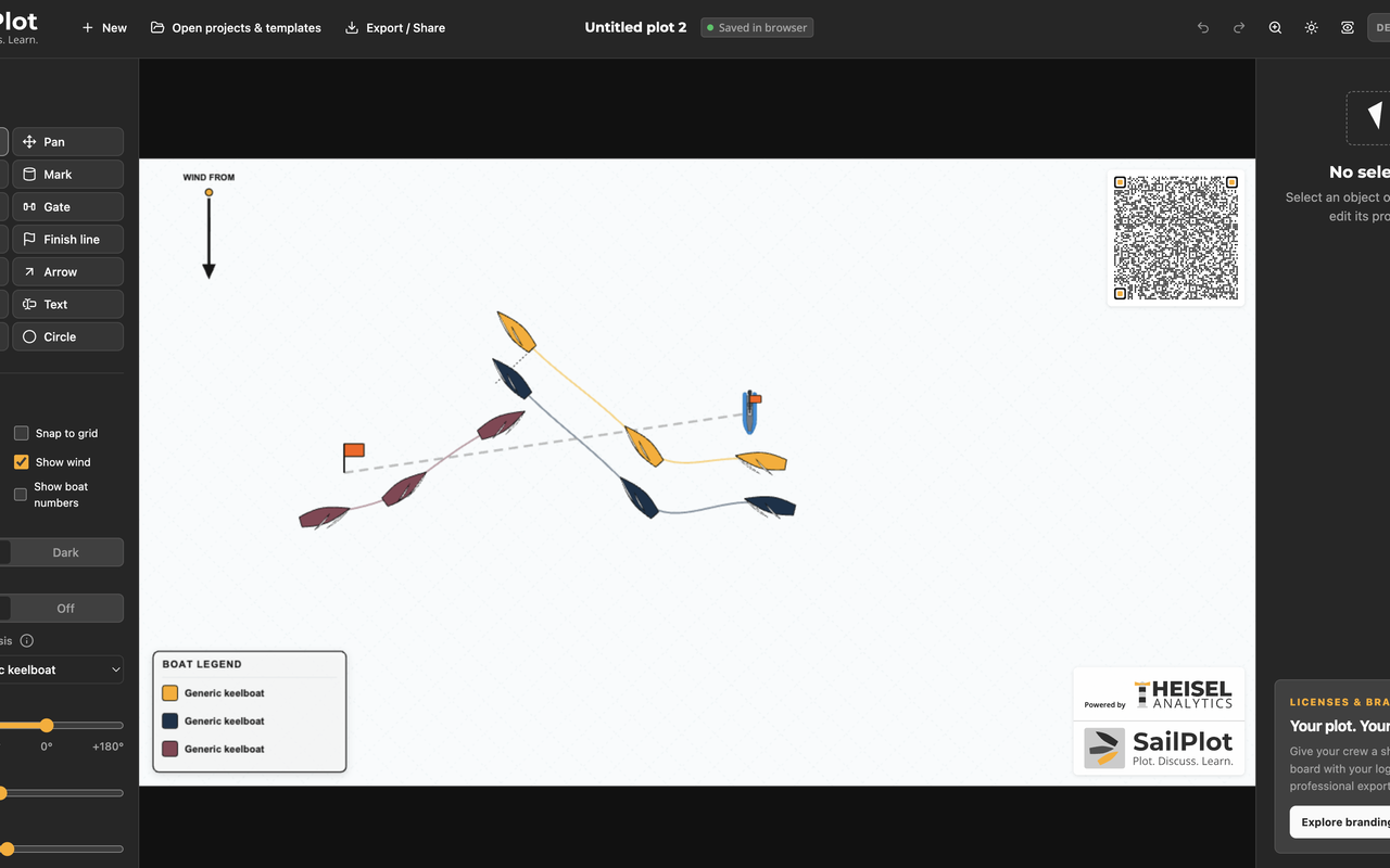 SailPlot: project view