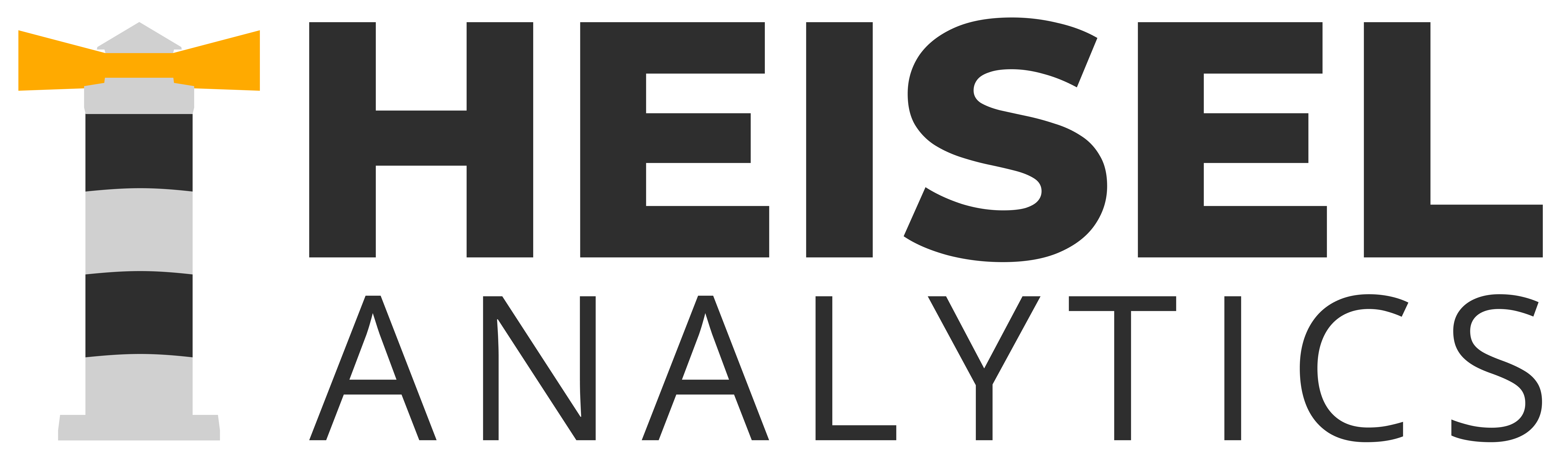 Heisel Analytics logo in dark grey